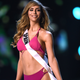 Angela Ponce of Spain models swimwear during the preliminary Miss Universe competition in Bangkok on December 13, 2018.